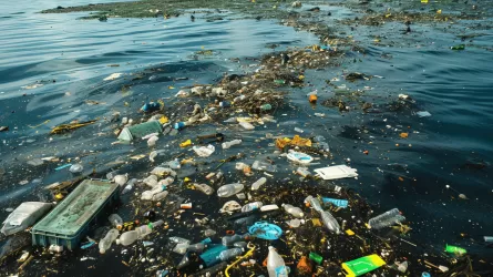 Активисты очистили набережную столицы от мусора
