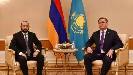Что обсуждали главы МИД Казахстана и Армении? 
