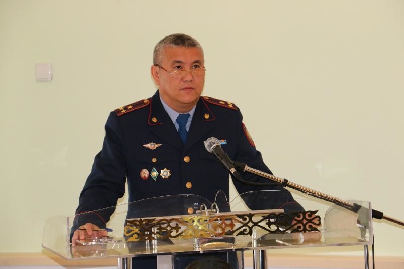 Назначен начальник Местной полицейской службы ДВД Кызылординской области 