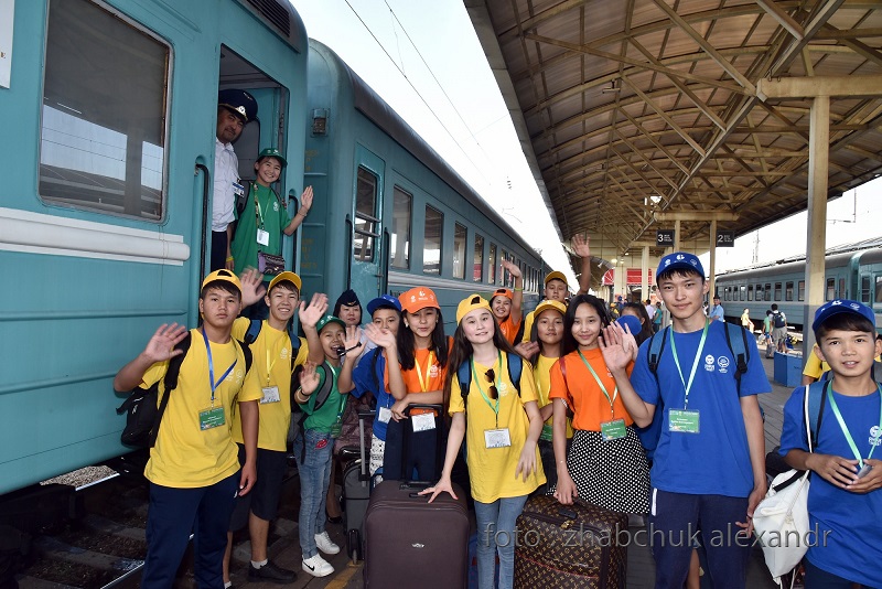Поезд «Туған елге саяхат» отправился в путешествие по Казахстану 