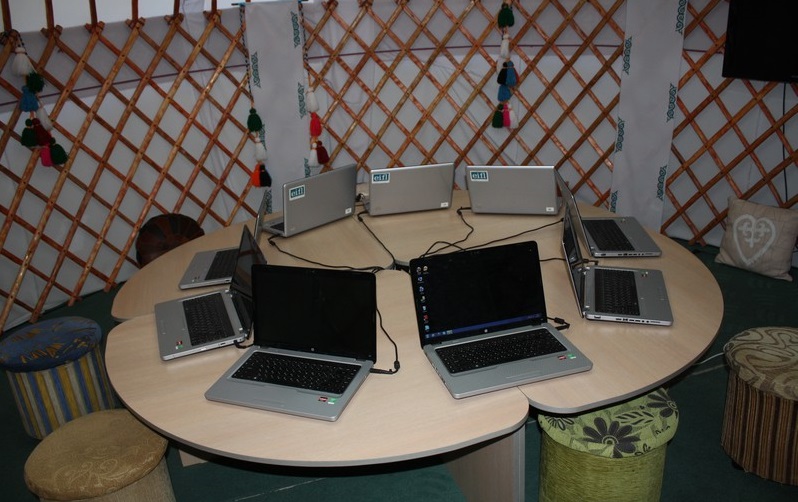 IT-юрта в библиотеке