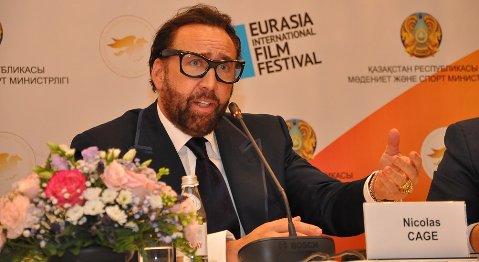 Николас Кейдж: «Я бы с удовольствием принял участие в каком-нибудь казахстанском кинопроекте»  