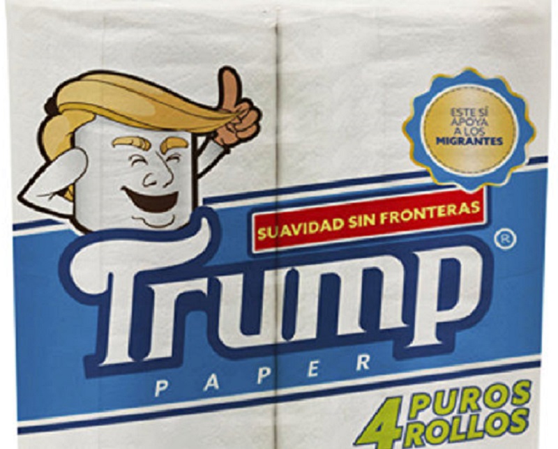 В Мексике планируют выпускать туалетную бумагу с изображением Трампа 