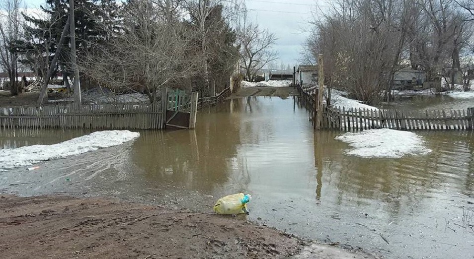  Жителей четырех поселков в СКО эвакуируют из-за паводка 