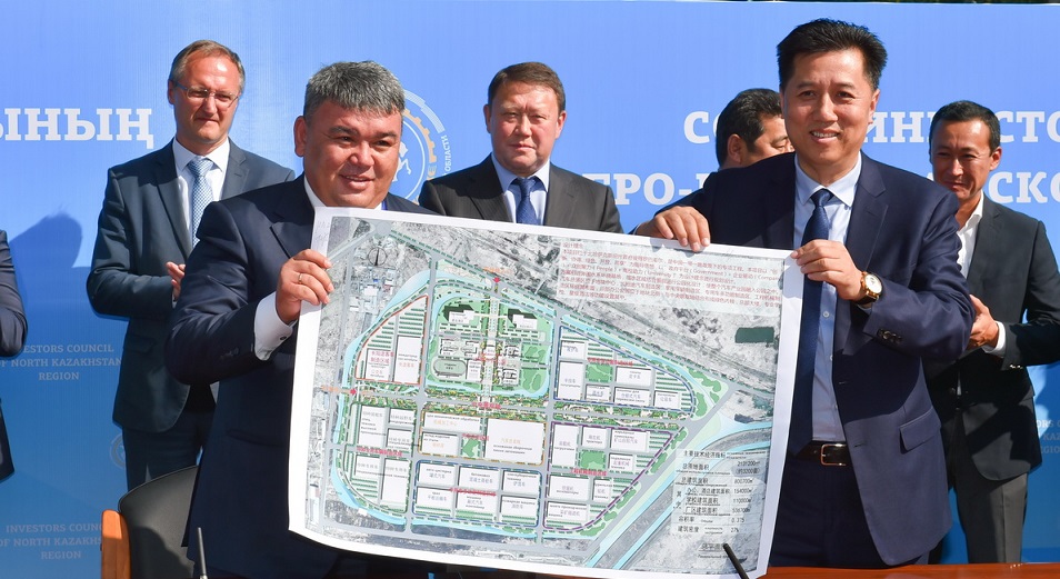 Китай инвестирует до 65 млрд тенге в индустриальный парк Петропавловска