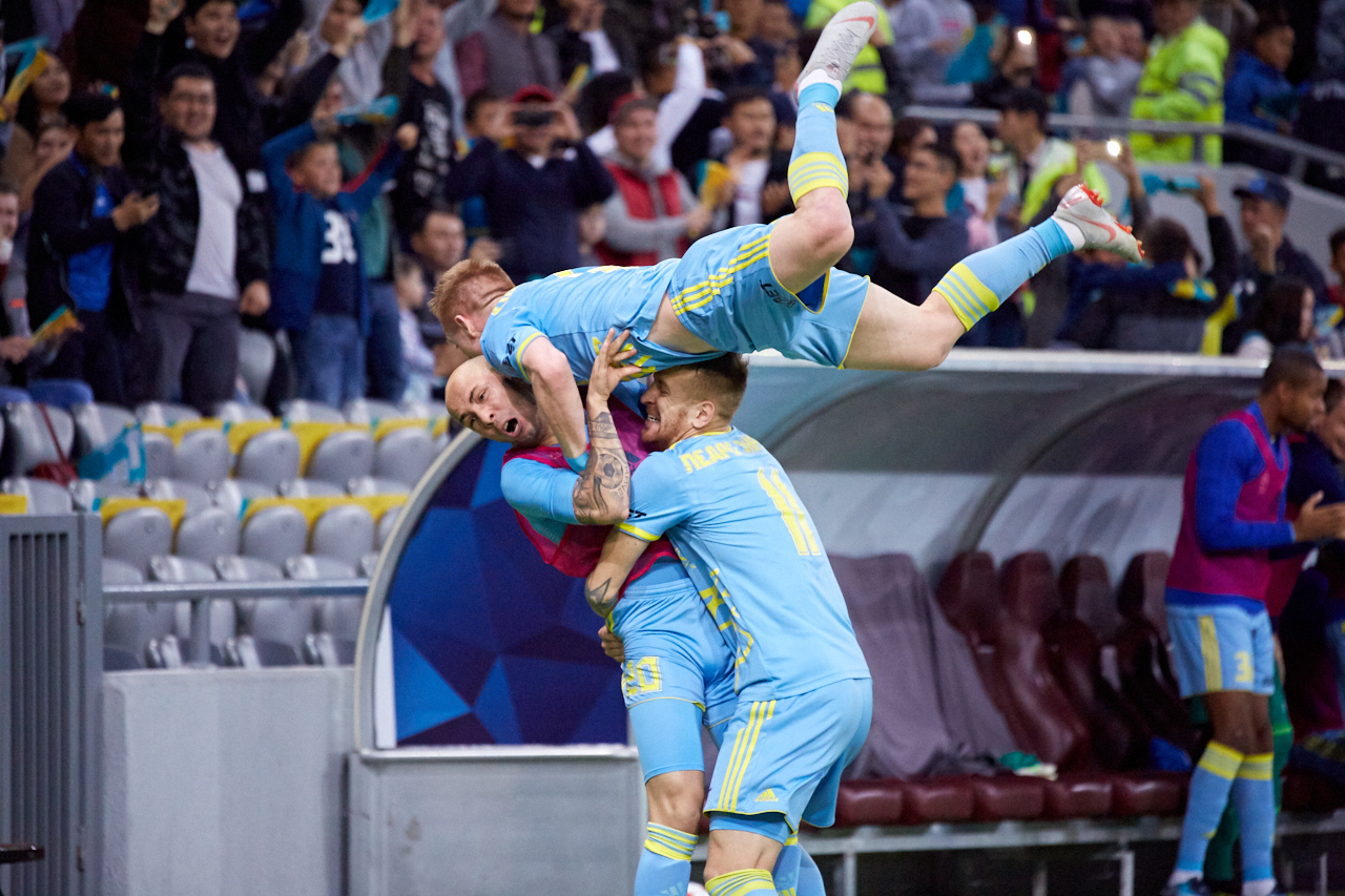 Опубликована заявка ФК "Астана" на матчи Лиги Европы