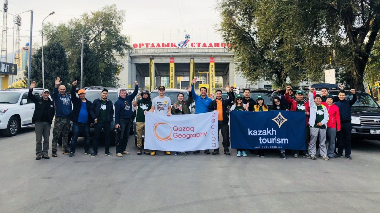 Экспедиция "Новый Шелковый путь" прибыла в Алматы