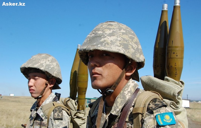 Казахстанские военные лидируют в конкурсе АРМИ "Мастера артиллерийского огня" 