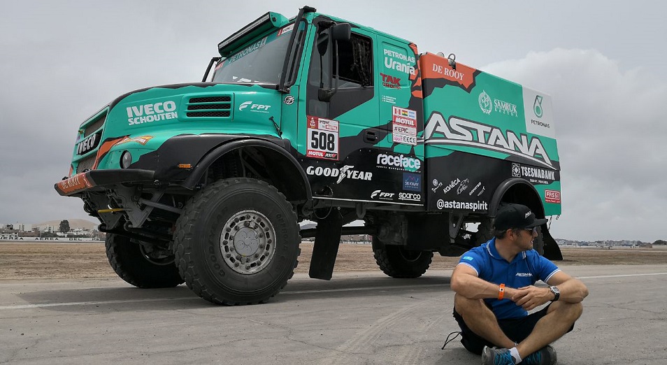 Ардавичус перед "Дакаром": "Iveco побаиваюсь, но грузовик чемпионский" 