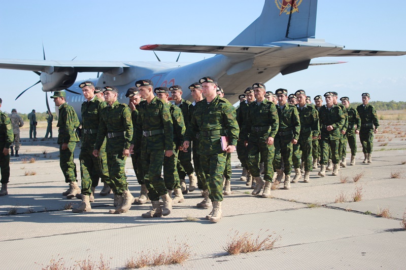 Военные стран ОДКБ прибывают в Казахстан для участия в специальном учении "Поиск-2018"
