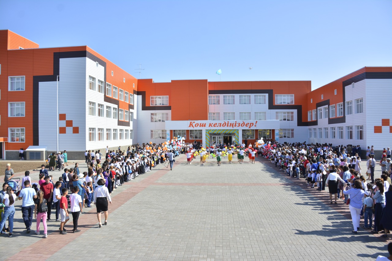 В Актобе открылась школа имени Фаризы Онгарсыновой 
