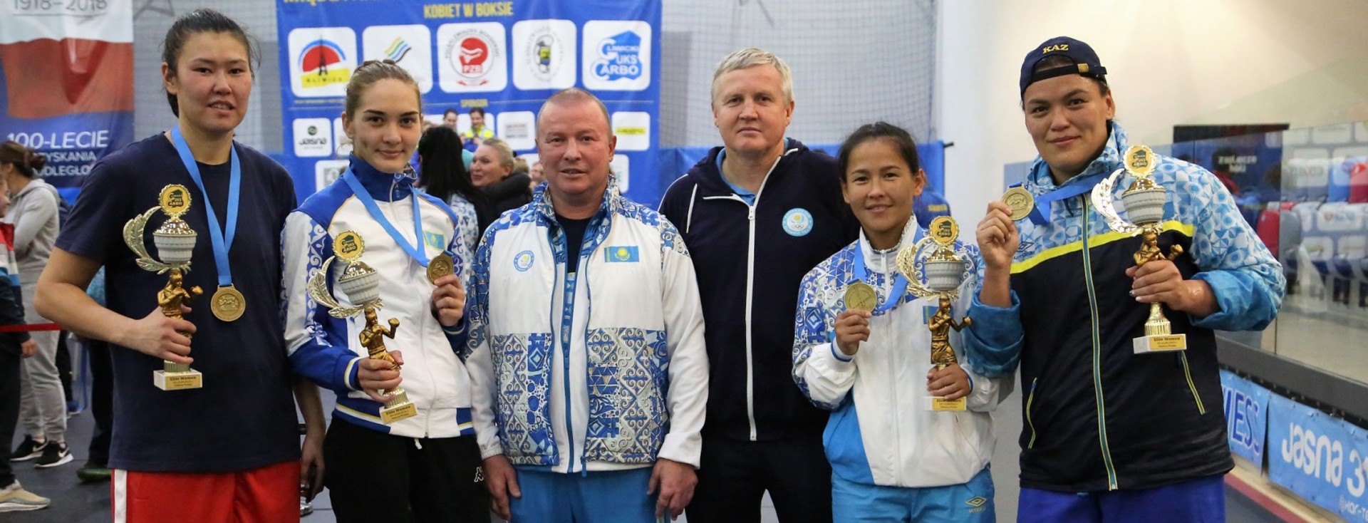 Казахстанские спортсменки забрали четыре золота на международном турнире в Польше 