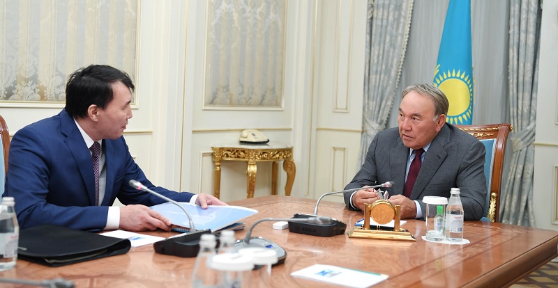 Нурсултаны Назарбаеву доложили о мерах по усилению противодействия коррупционным проявлениям в госорганах 
