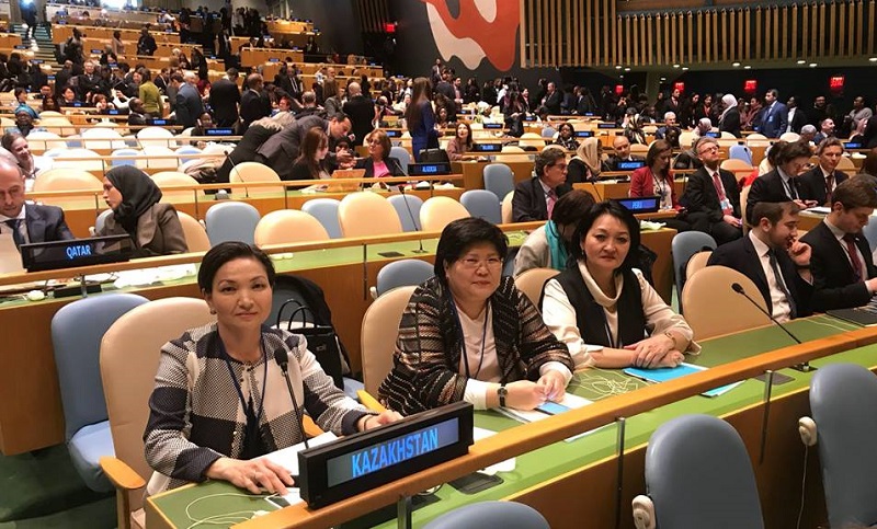 Совет деловых женщин РК готов "сверить часы" в штаб-квартире ООН 