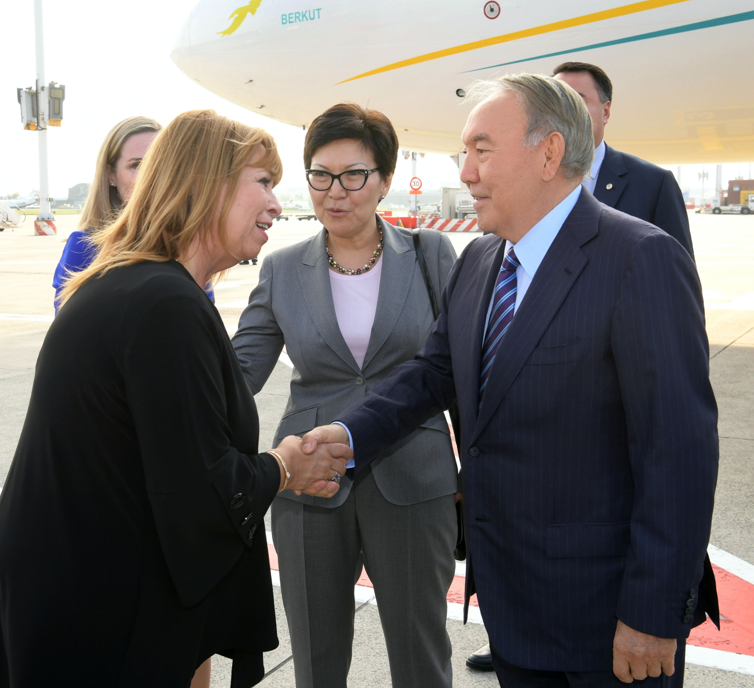 Нурсултан Назарбаев прибыл с визитом в Бельгию
