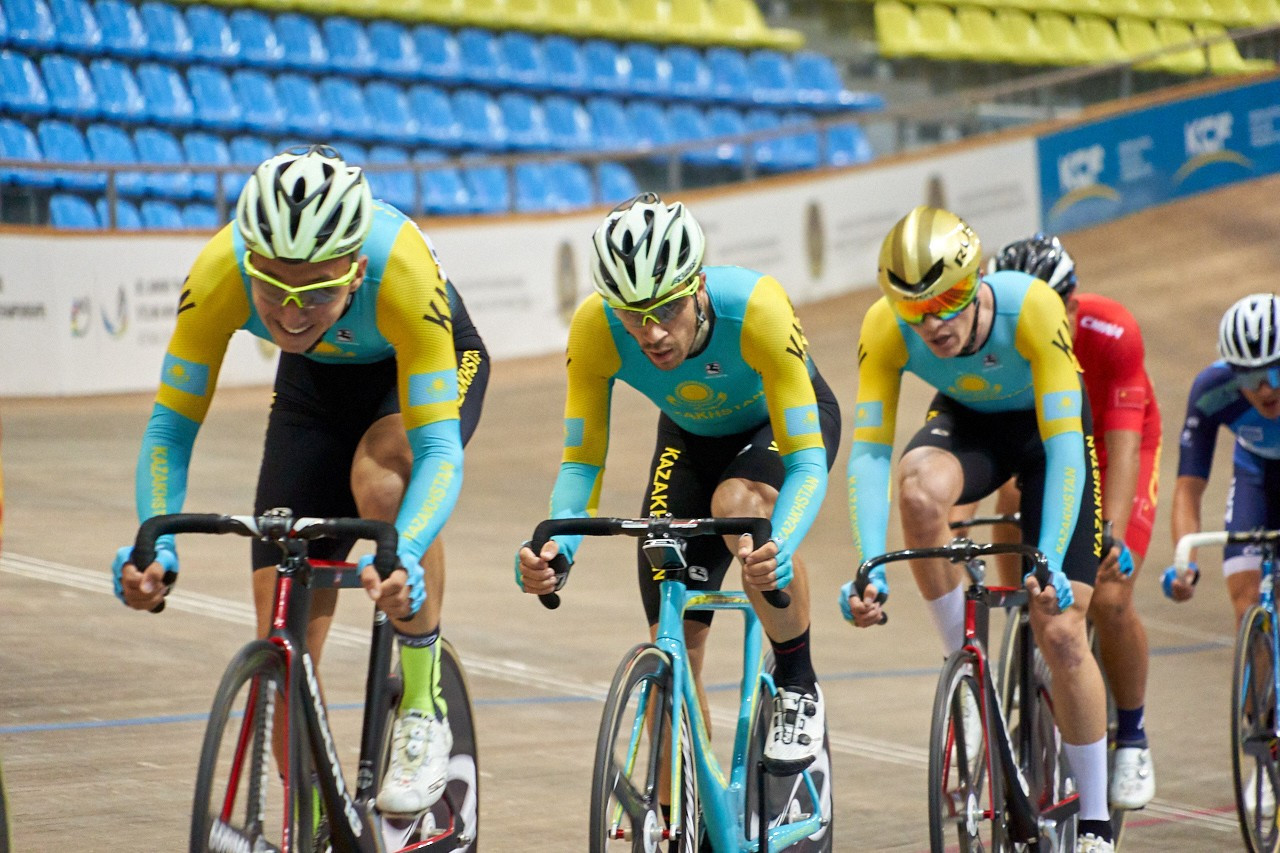 Казахстанские велогонщики завоевали пять медалей на Taiwan Cup
