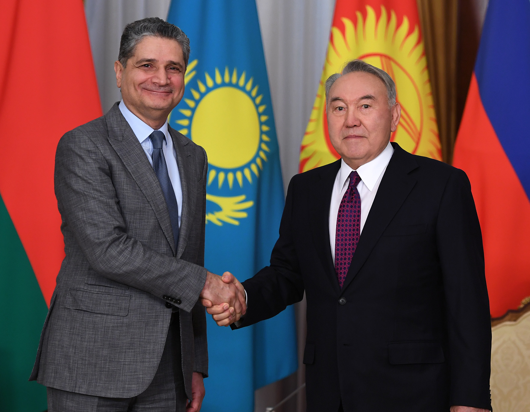 Нурсултан Назарбаев принял председателя Коллегии Евразийской экономической комиссии Тиграна Саркисяна
