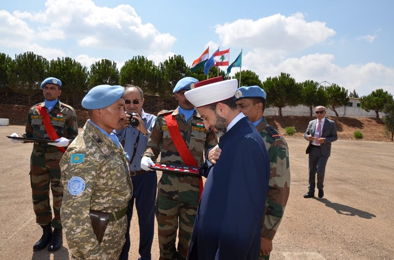 Казахстанские миротворцы награждены медалями ООН