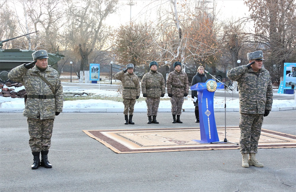Новый учебный год начался в армии Казахстана