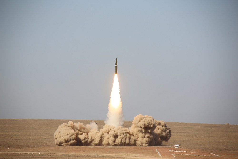Боевые пуски ракет произвели на полигоне "Сарышаган" в ходе учений
