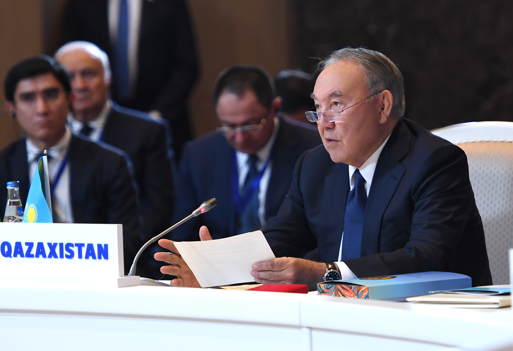 Елбасы Нурсултан Назарбаев принял участие в Седьмом заседании Совета сотрудничества тюркоязычных государств