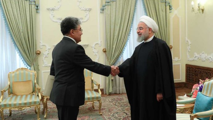 Иран был в числе первых государств, признавших независимость Казахстана - Хасан Рухани