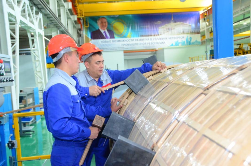 В Шымкенте в индустриальной зоне открылся новый трансформаторный завод