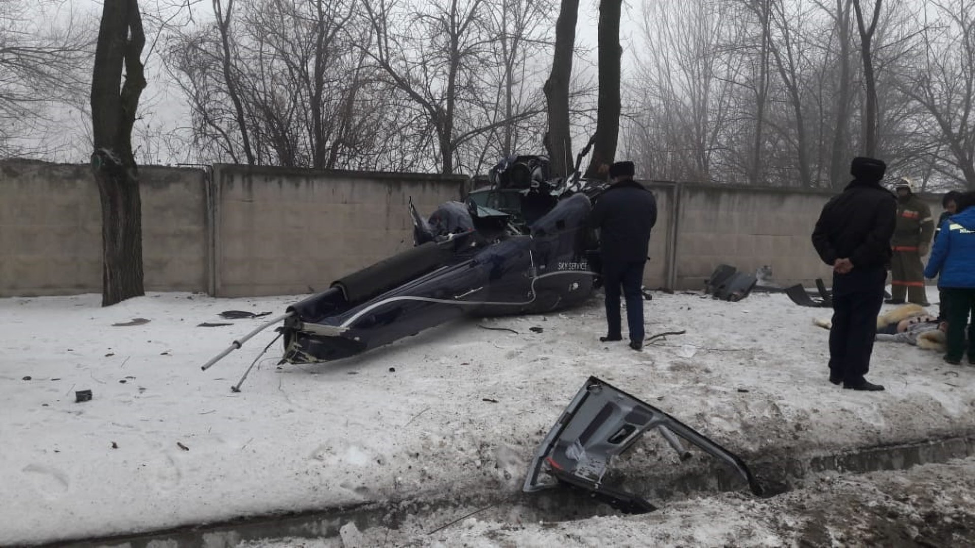 Найден чёрный ящик упавшего в Алматы вертолёта