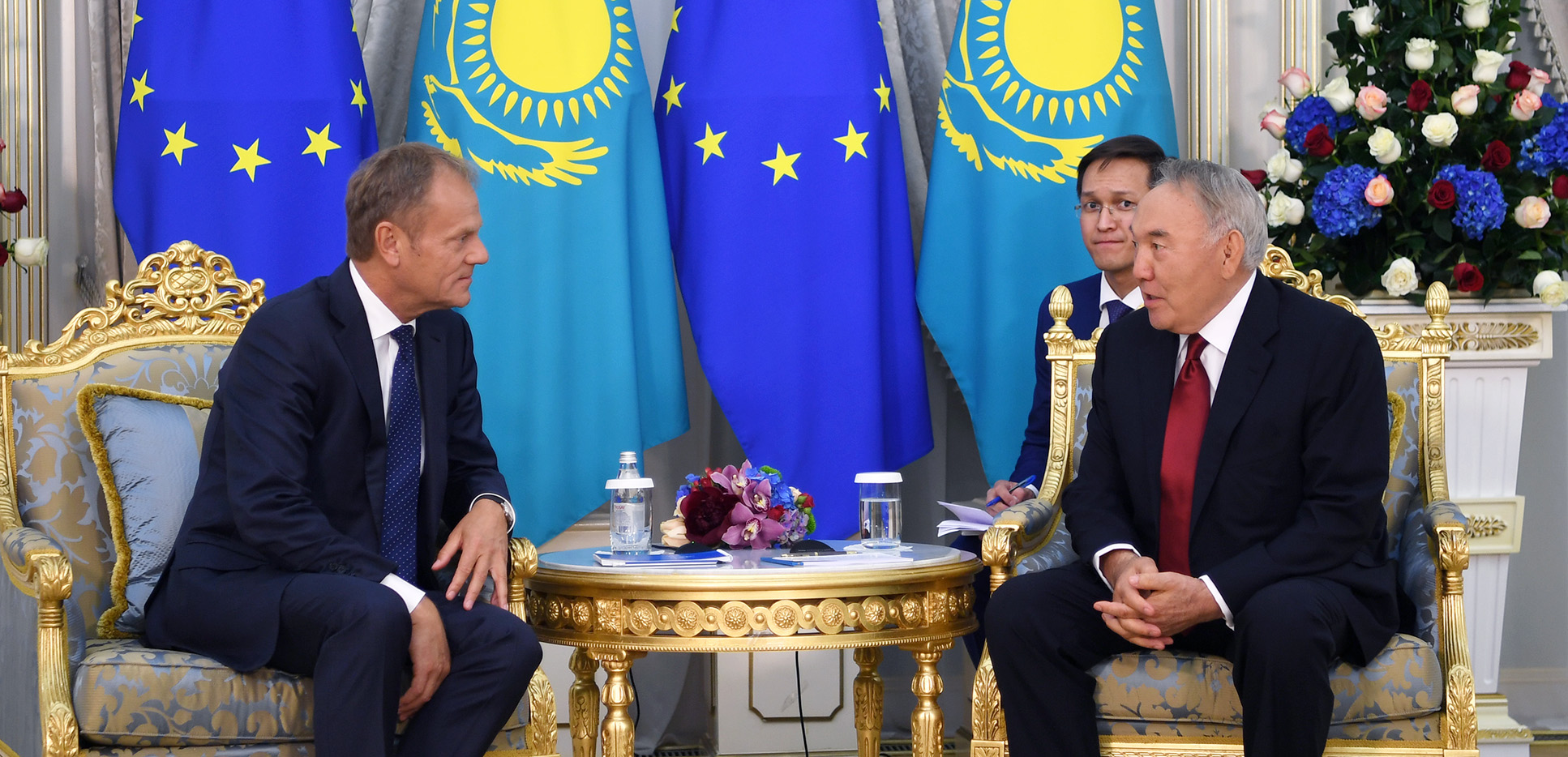 Нурсултан Назарбаев встретился с председателем ЕС
