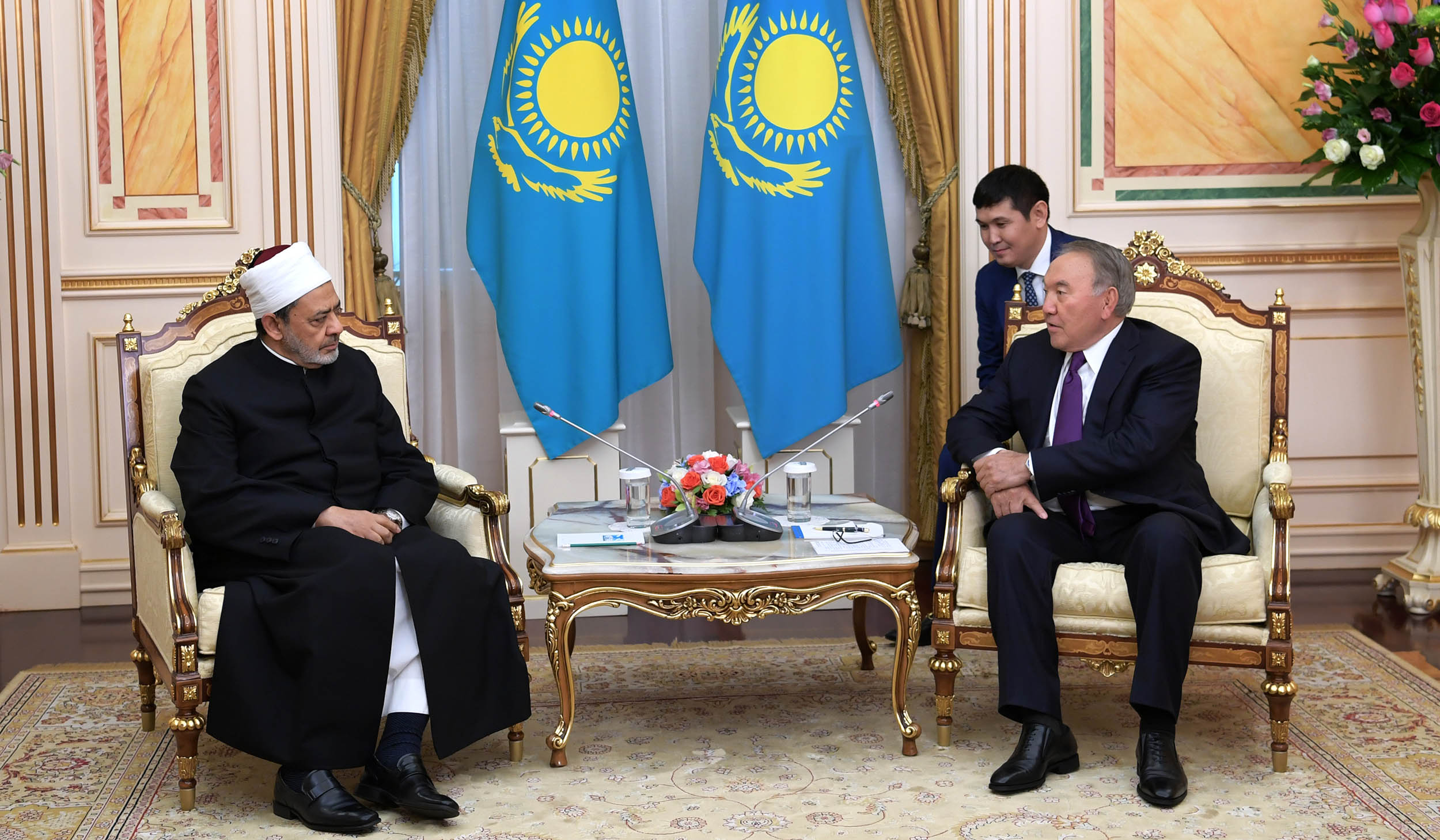 Нурсултан Назарбаев встретился с верховным имамом Аль-Азхара шейхом Ахмадом ат-Тайебом