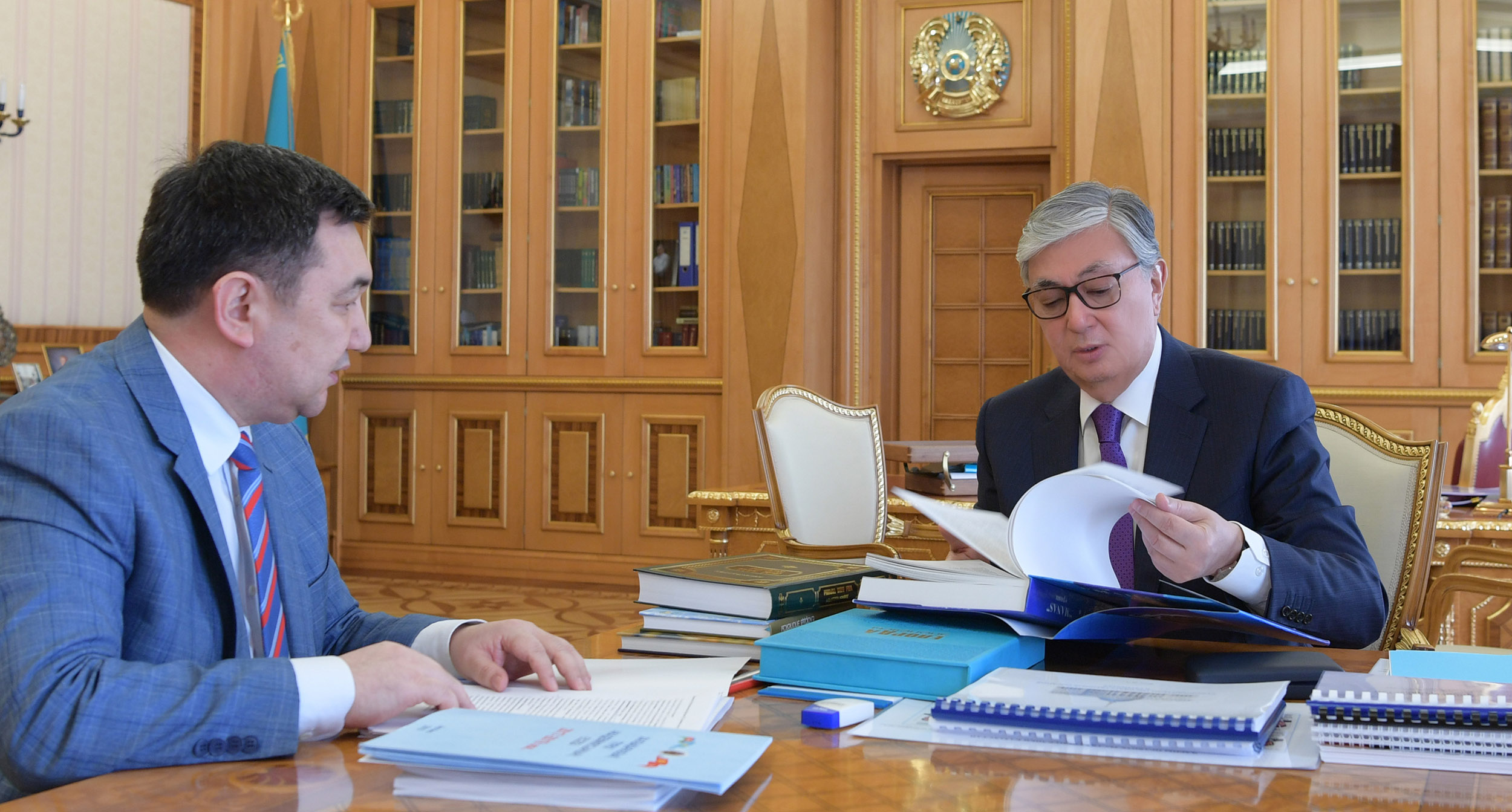 Дархан Кыдырали рассказал Касым-Жомарту Токаеву о ходе подготовки к международному форуму под эгидой ЮНЕСКО