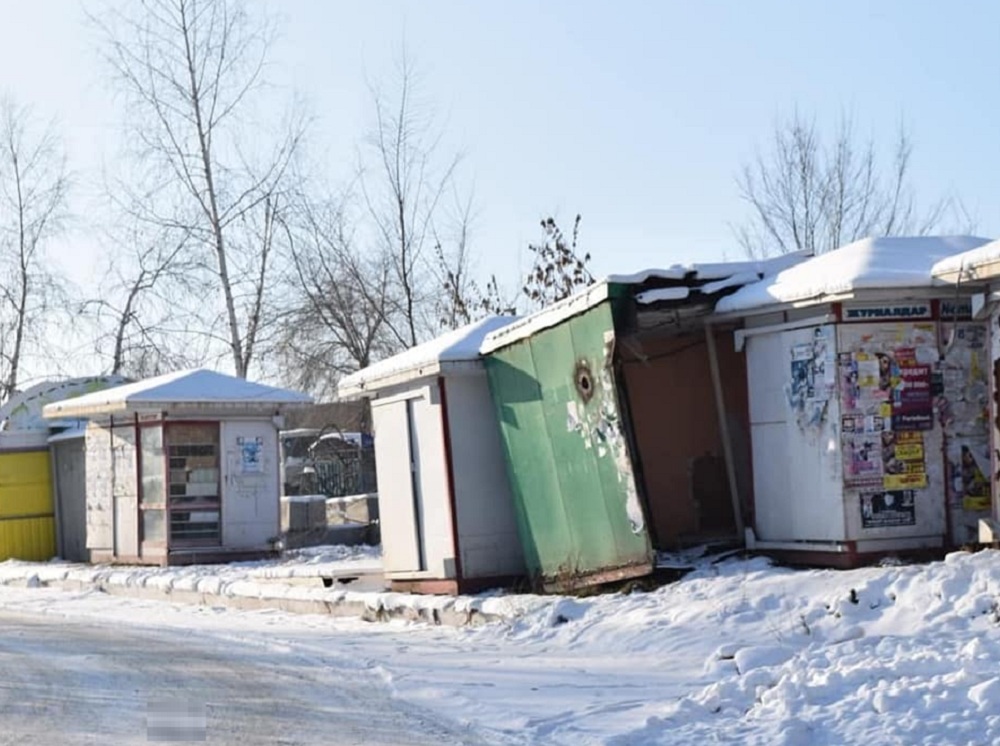 104 незаконных киоска демонтировали в Усть-Каменогорске 