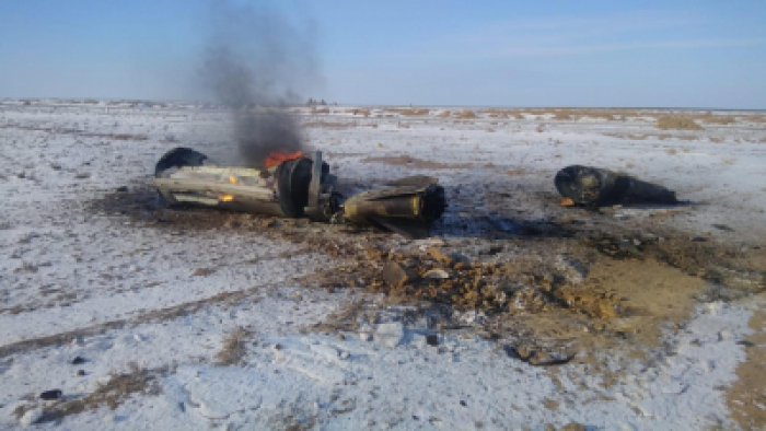 Упавшие в Казахстане обломки принадлежат геофизической ракете, а не "Искандеру-М" 