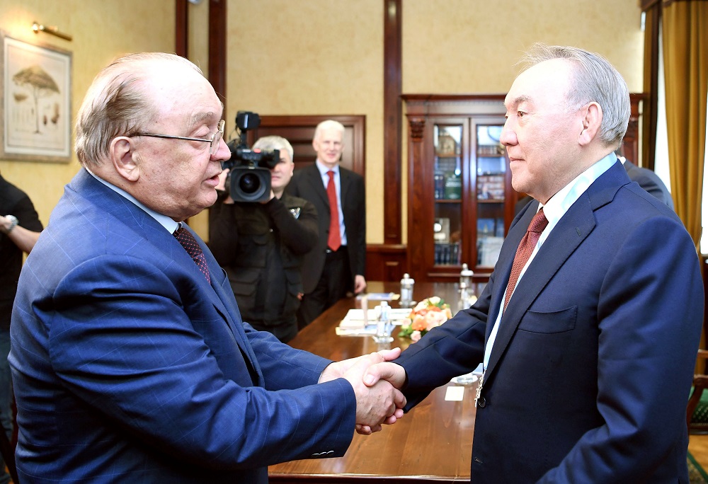 Нурсултан Назарбаев посетил Московский государственный университет имени М. В. Ломоносова