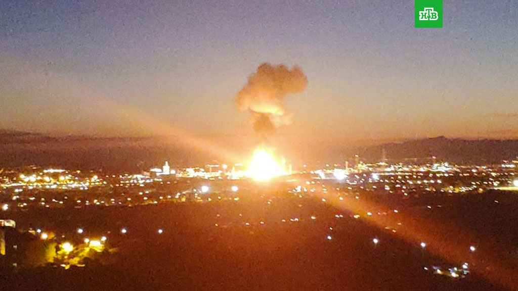 В Каталонии произошел взрыв на нефтехимическом заводе