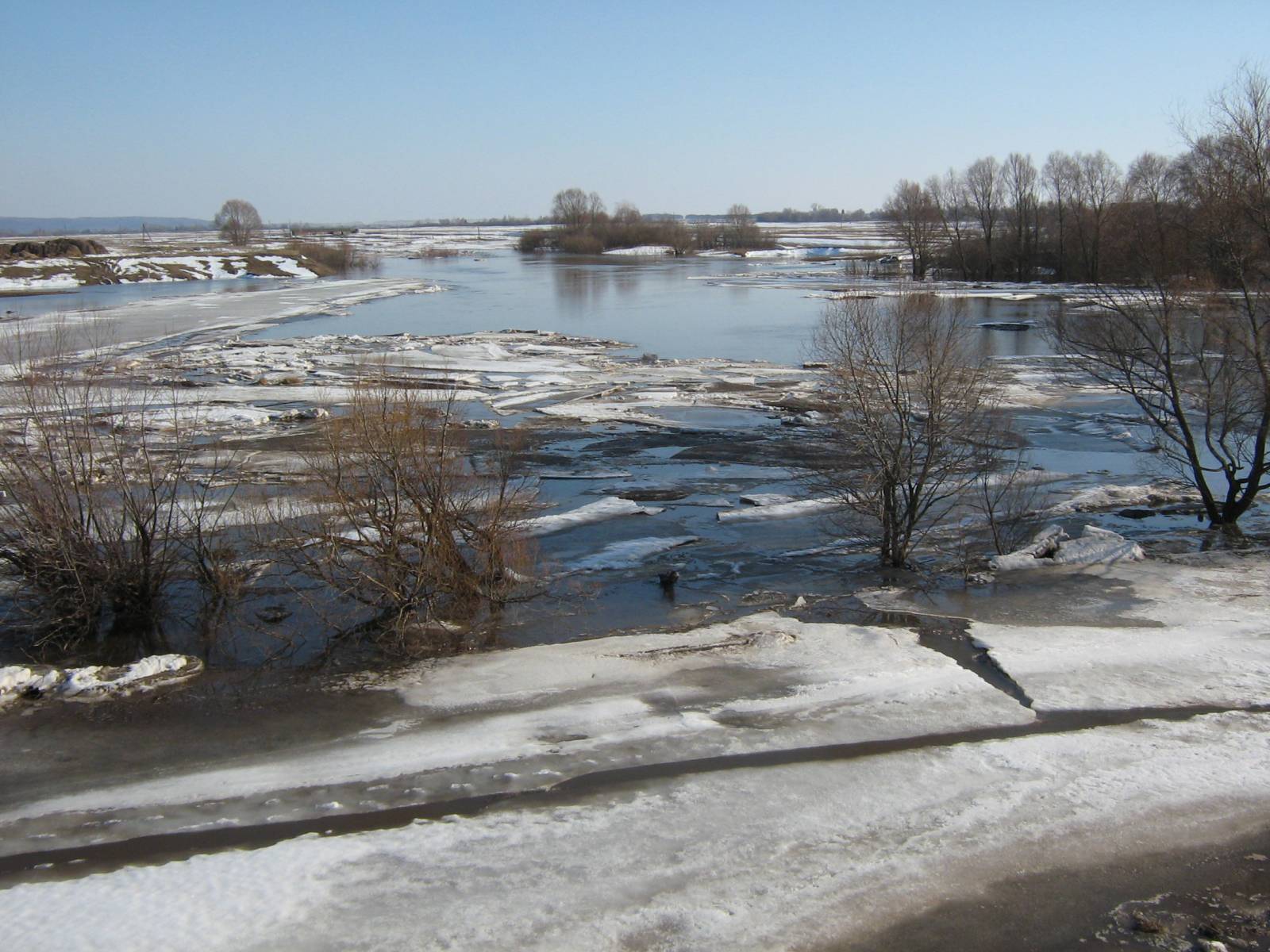 В Северном Казахстане могут эвакуировать жителей из-за большой воды