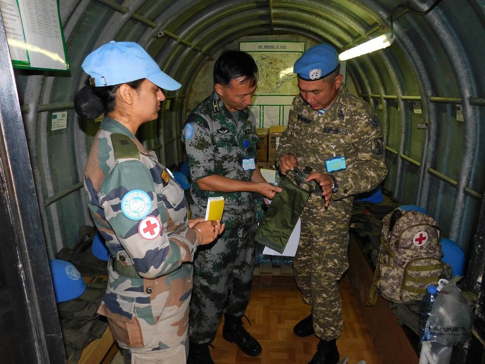 Казахстанские миротворцы в Ливане успешно прошли инспекцию