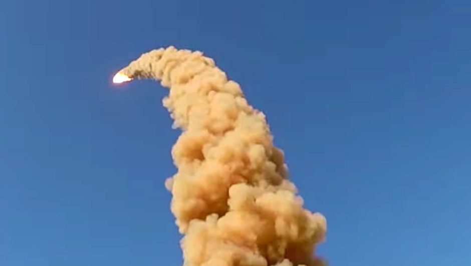 Минобороны РФ провело в Казахстане испытания новой российской ракеты