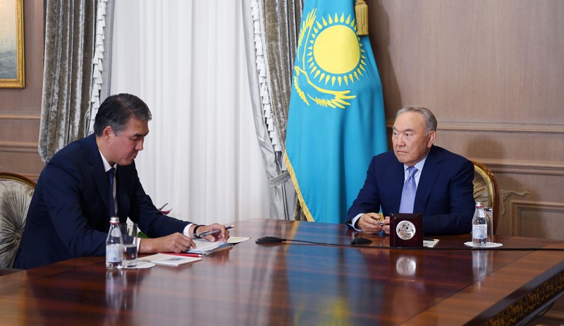 Асет Исекешев представил Нурсултану Назарбаеву новые инициативы