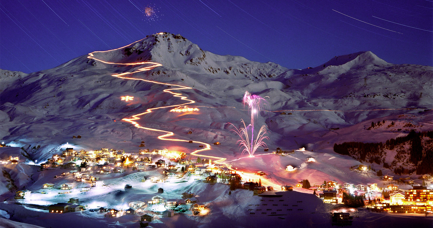 Лавина накрыла горнолыжный курорт в Швейцарии