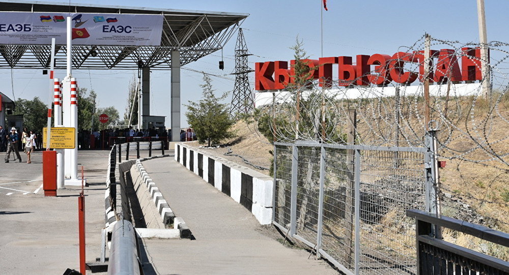 КПП на казахстанско-киргизской границе работают в штатном режиме