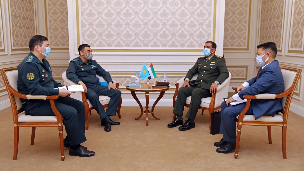Казахстан и ОАЭ поговорили о военном сотрудничестве