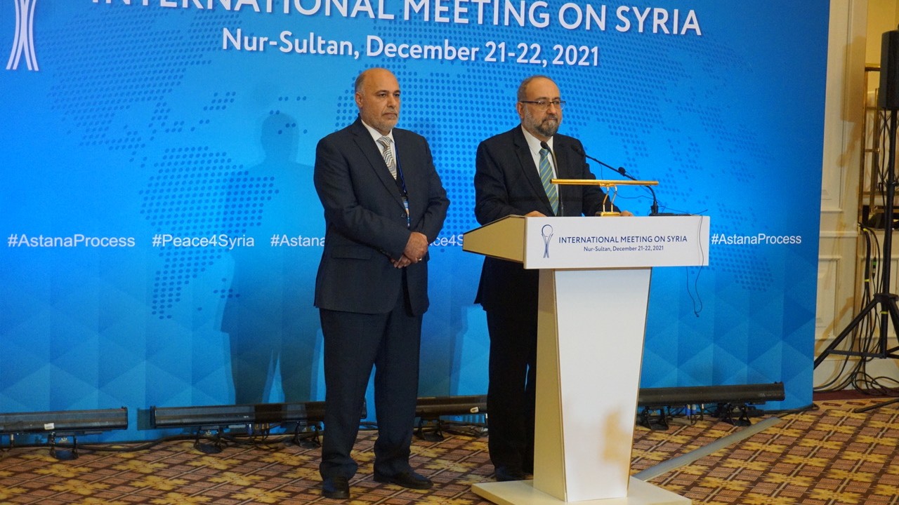 Очередной раунд переговоров по Сирии завершился в Нур-Султане