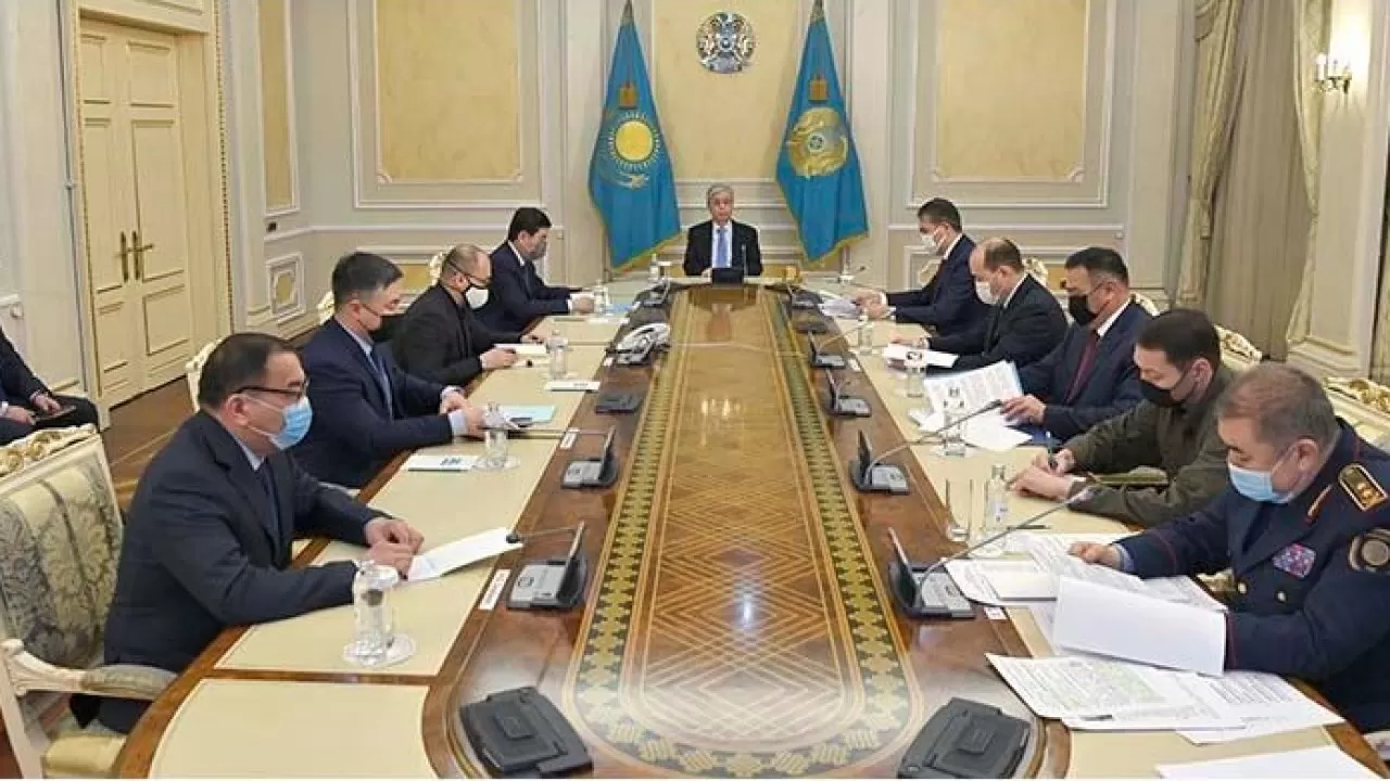Президент РК провел очередное заседание оперативного штаба 