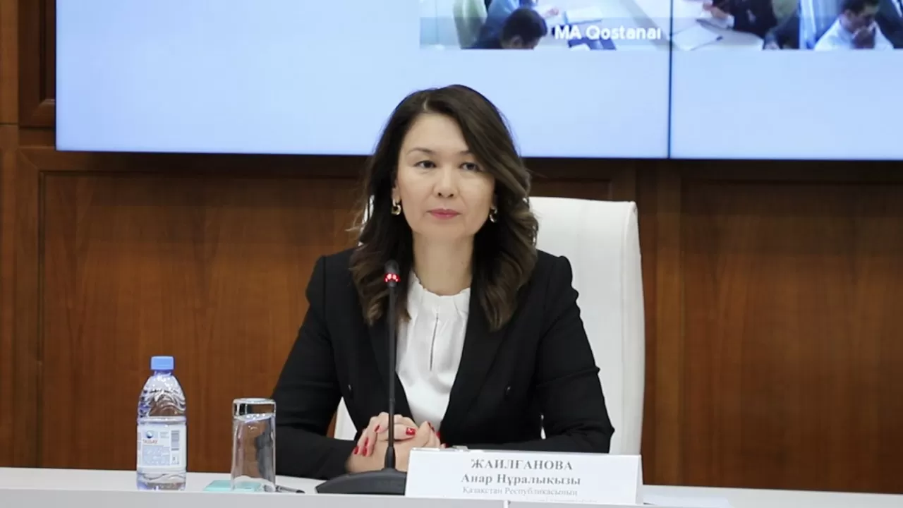Анар Жаилганова подвела итог своей работе в агентстве по делам госслужбы РК