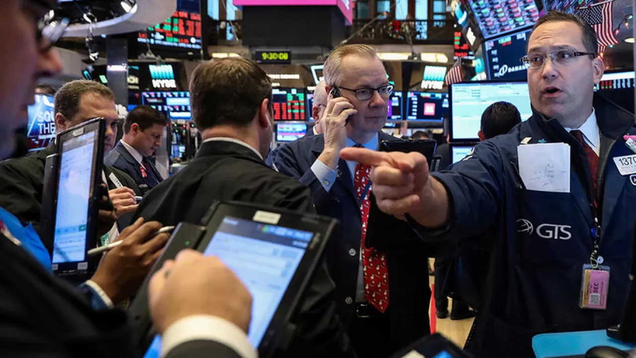Биржевые фондовые индексы США завершили торги в красной зоне 