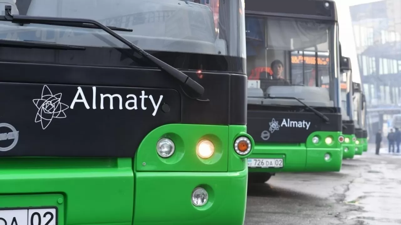 Как будут ездить автобусы Алматы 