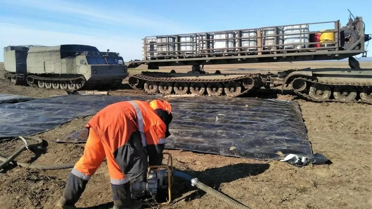 2 тонны дизтоплива разлились на норильской нефтебазе 