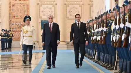 В Астане прошла встреча президента Туркменистана Бердымухамедова