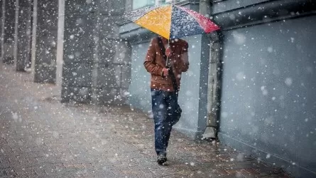 Дожди и снегопады пройдут в Казахстане 20-22 октября